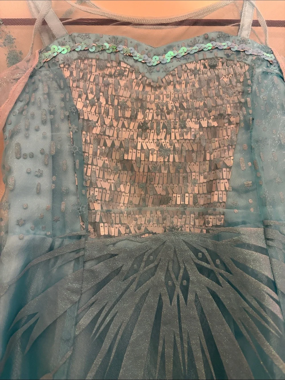 Disney Official Elsa Sequin Gown
